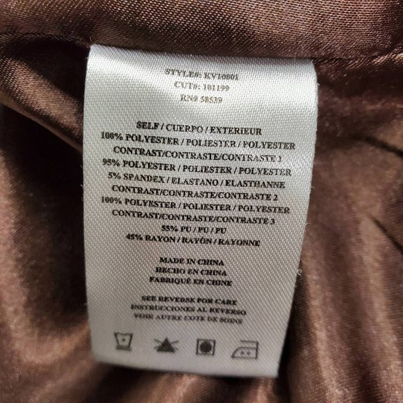 Kut from the Kloth Wrap Faux Suede Olive Vest - Picture 4 of 5